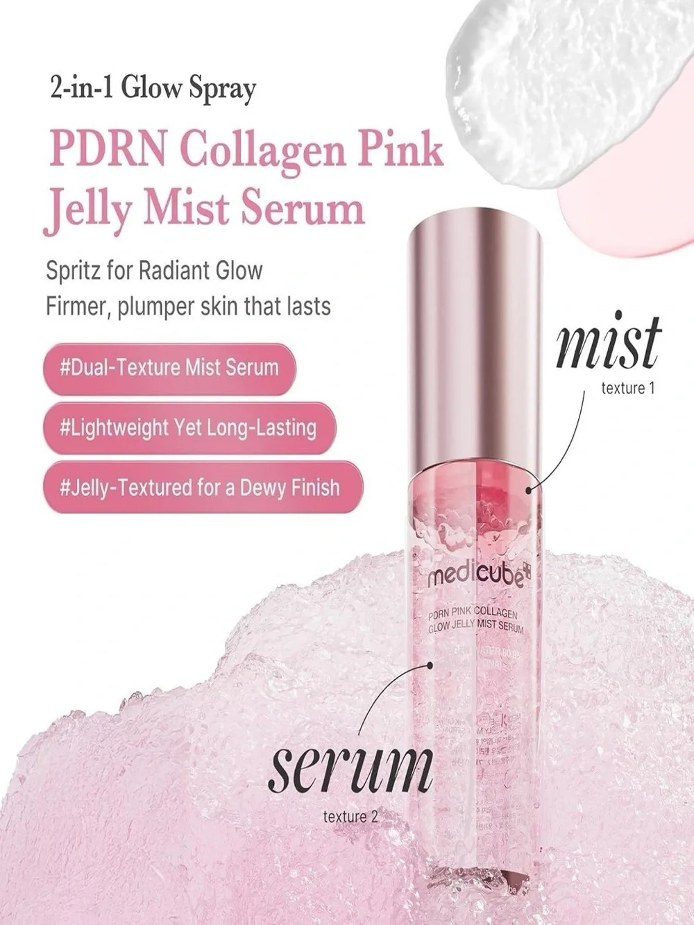 Medicube Pink Collagen Serum – Hydrating Face Serum